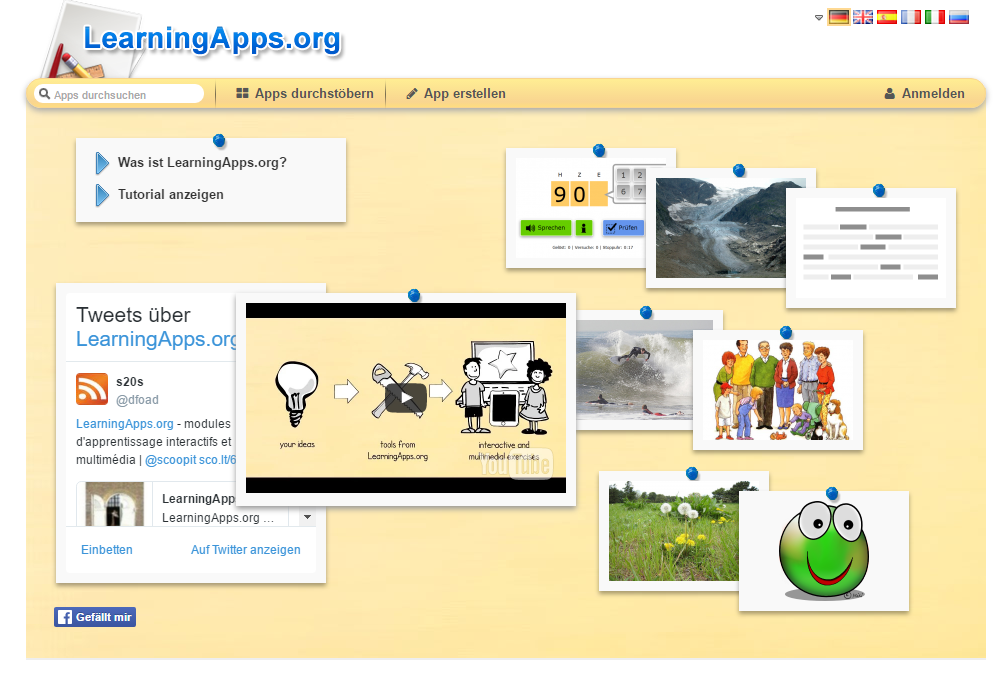 LearningApps.org: interaktive Bausteine für den Unterricht